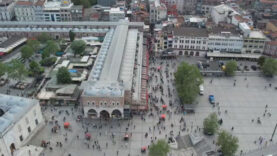 Kurban Bayramı öncesi Eminönü havadan görüntülendi