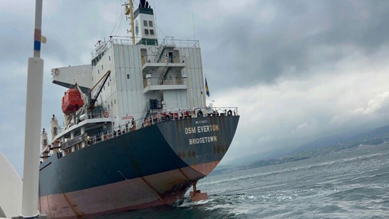 Marmara Denizi’nde gemide yaralanan personel tahliye edildi