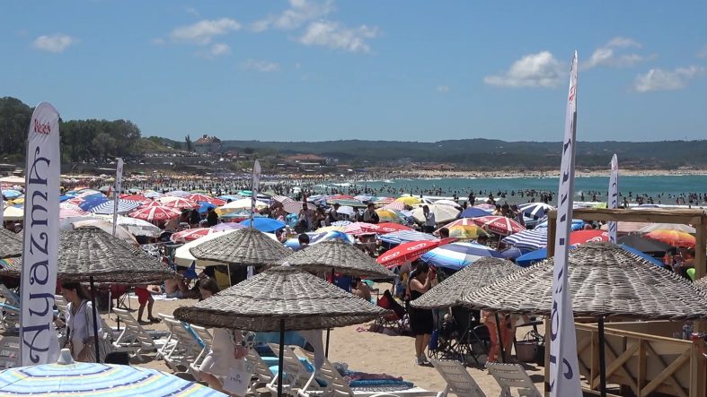 Şile'de bazı plajlarda denize girmek yasaklandı