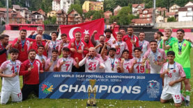 Türkiye U23 İşitme Engelliler Futbol Takımı dünya şampiyonu oldu