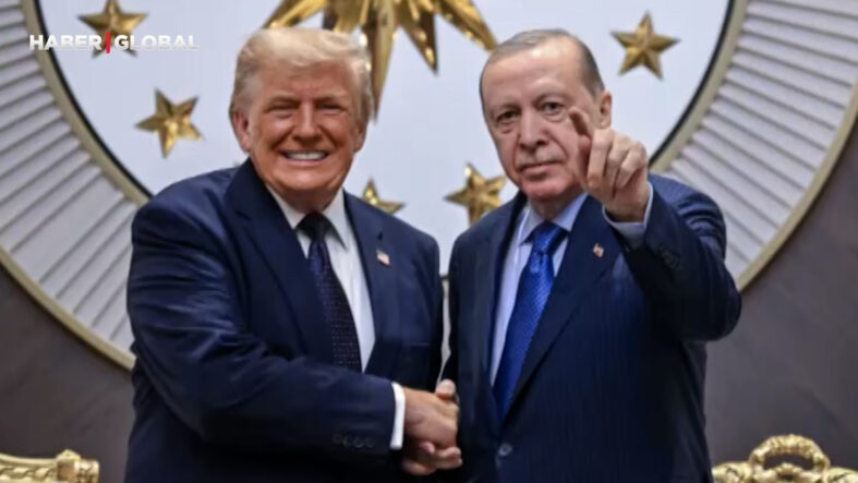 İşte Erdoğan ve Trump’tan ilk fotoğraflar