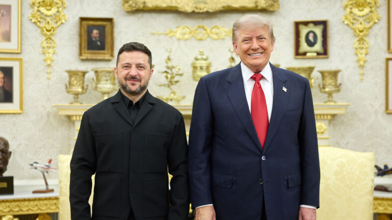 Trump, Ukrayna Devlet Başkanı Zelenski ile Beyaz Saray’da görüştü