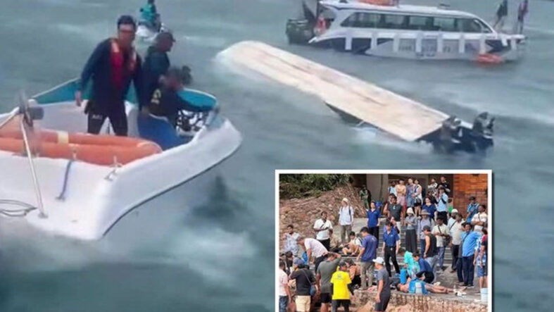 Vietnam’da Hintli turistleri taşıyan sürat teknesinin kazasında 15 kişi öldü