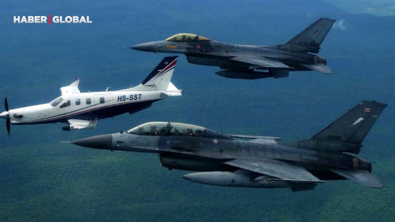 Tayland Başbakanı’nın kullandığı uçağa F-16’lar eşlik etti