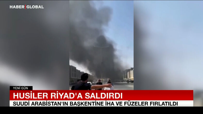 Suudi Arabistan’ın başkentine İHA ve füzeler fırlatıldı