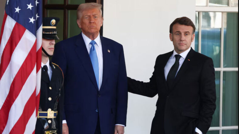 Trump-Macron klasiği, yaşanan beşinci kriz de aşıldı