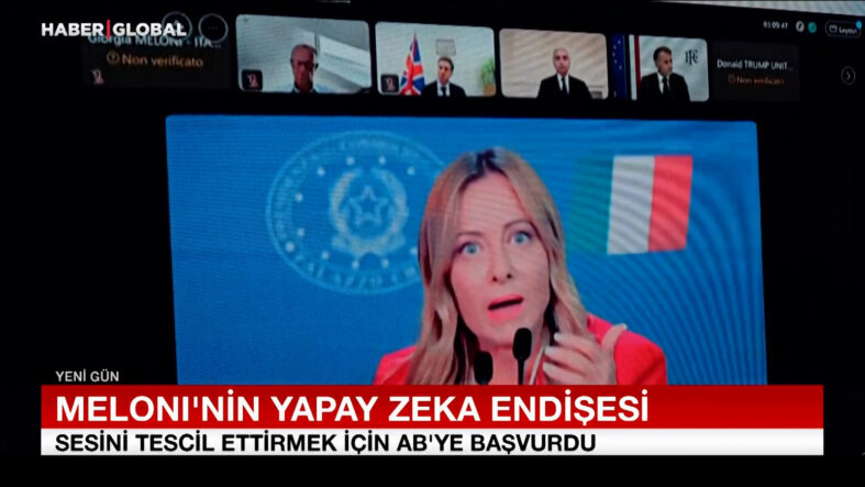 Meloni’nin yapay zeka endişesi