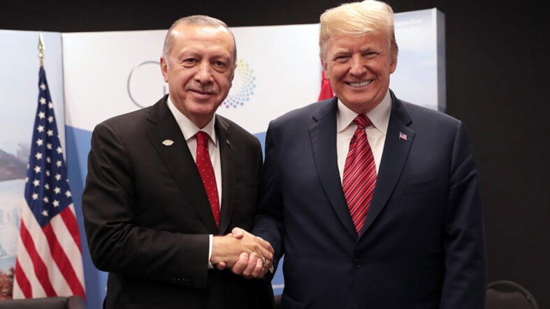 Trump: Cumhurbaşkanı Erdoğan ile her zaman görüşürüm, o yakın arkadaşım