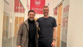 Uğur İnceman, Arsenal Akademisi'ni ziyaret etti