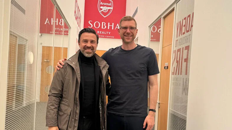 Uğur İnceman, Arsenal Akademisi'ni ziyaret etti